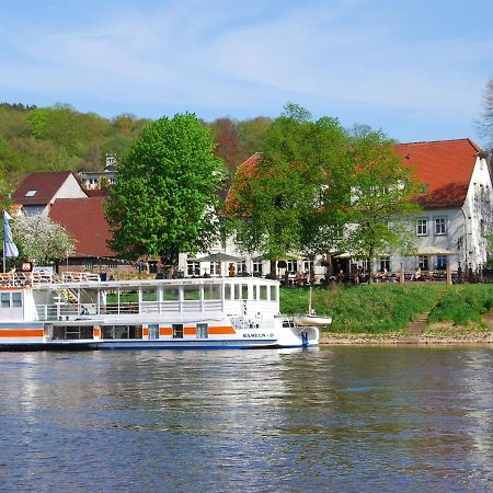 Zum Weserdampfschiff バート・カールスハーフェン エクステリア 写真