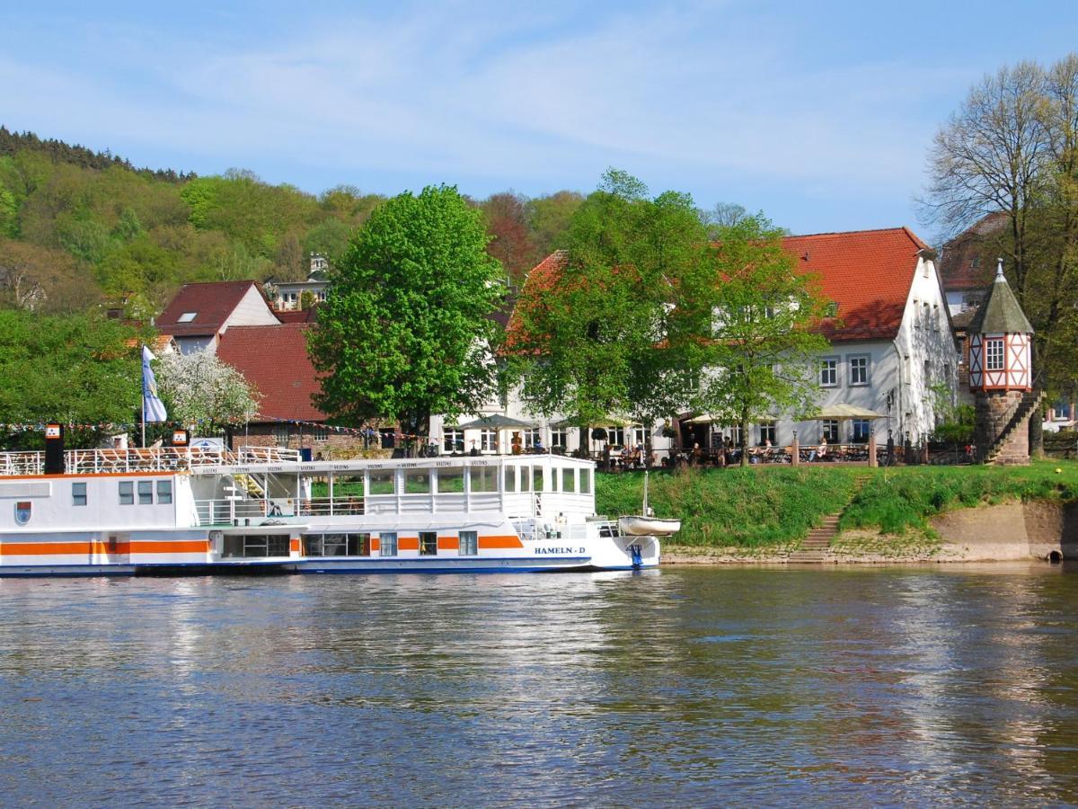 Zum Weserdampfschiff バート・カールスハーフェン エクステリア 写真