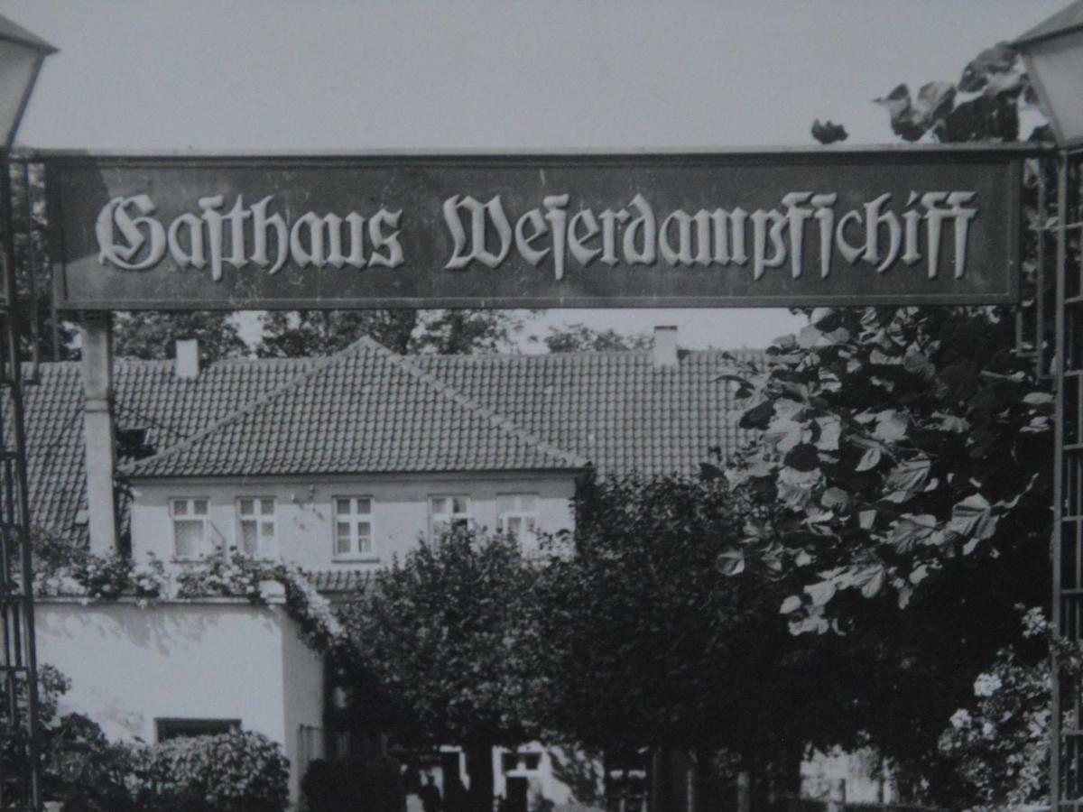 Zum Weserdampfschiff バート・カールスハーフェン エクステリア 写真