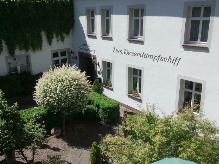 Zum Weserdampfschiff バート・カールスハーフェン エクステリア 写真