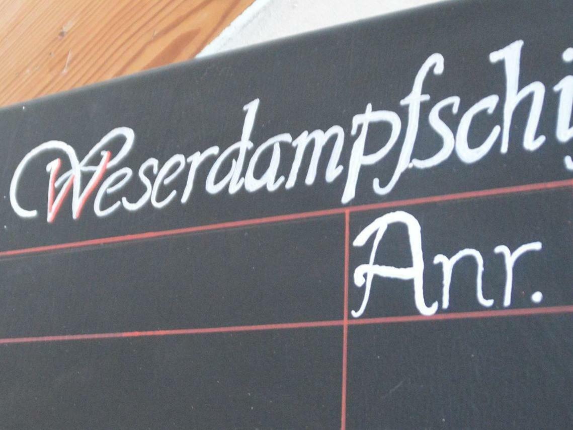 Zum Weserdampfschiff バート・カールスハーフェン エクステリア 写真
